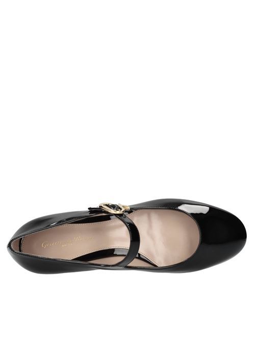  GIANVITO ROSSI | MARY RIBBON 05 VERN.NERO